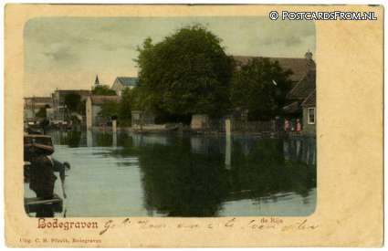 ansichtkaart: Bodegraven, De Rijn
