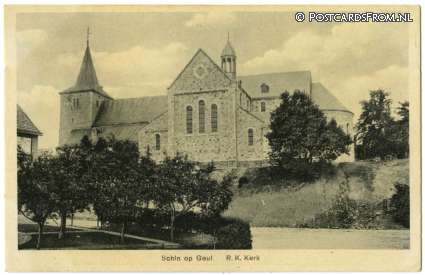 ansichtkaart: Schin op Geul, R.K. Kerk