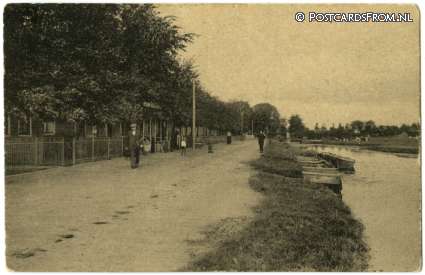 ansichtkaart: Wormer, Zandpad