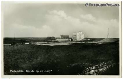 ansichtkaart: Medemblik, Gezicht op de 'Lely'