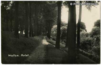 Hulst, Wallen ansichtkaart: Hulst, Wallen