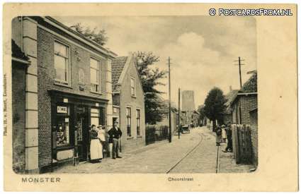 ansichtkaart: Monster, Choorstraat