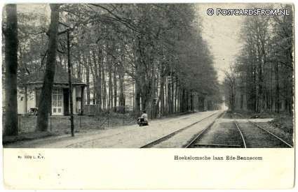 ansichtkaart: Ede, Hoekelomsche laan Ede-Bennecom