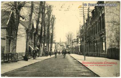 ansichtkaart: Bloemendaal, Bloemendaalsche Straatweg