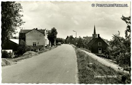 ansichtkaart: Lexmond, Lekdijk