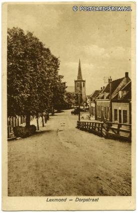 ansichtkaart: Lexmond, Dorpstraat