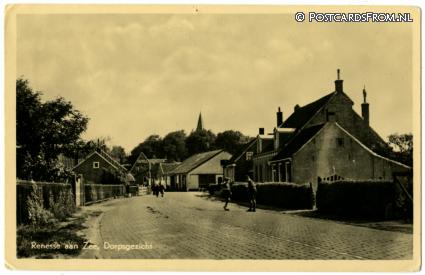 ansichtkaart: Renesse, Dorpsgezicht