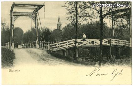 ansichtkaart: Stolwijk, Bruggen