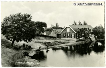 ansichtkaart: Gouderak, Waalhoeve