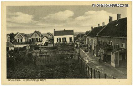 ansichtkaart: Gouderak, Uitbreiding. Dorp