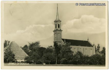 ansichtkaart: Midwoud, Kerk