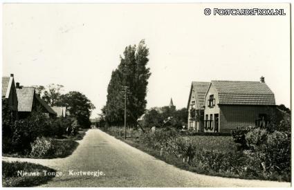 Nieuwe-Tonge, Kortweegje ansichtkaart: Nieuwe-Tonge, Kortweegje