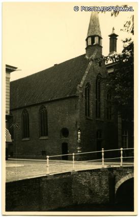 ansichtkaart: Delft, Tech. Hoogeschool. Aula