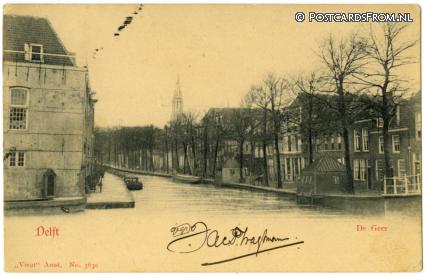ansichtkaart: Delft, De Geer