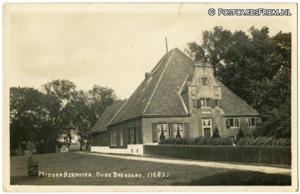 Middenbeemster, Oude Boerderij 1682 ansichtkaart: Middenbeemster, Oude Boerderij 1682