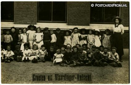 Vlaardingerambacht, Groeten uit ansichtkaart: Vlaardingerambacht, Groeten uit