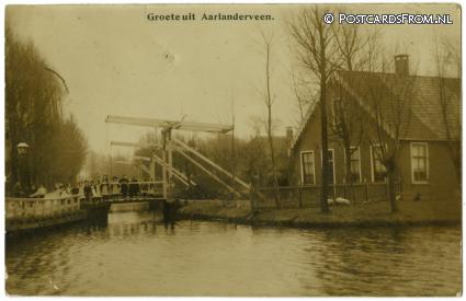 Aarlanderveen, Groet uit ansichtkaart: Aarlanderveen, Groet uit