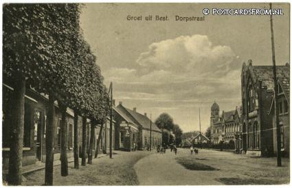 ansichtkaart: Best, Dorpstraat