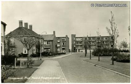 Hoogezand, Plan Noord-Houtmanstraat ansichtkaart: Hoogezand, Plan Noord-Houtmanstraat