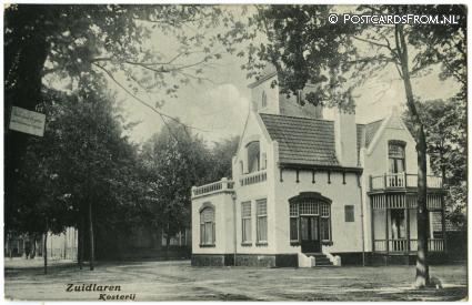 Zuidlaren, Kosterij ansichtkaart: Zuidlaren, Kosterij