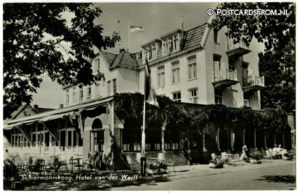 ansichtkaart: Schiermonnikoog, Hotel van der Werff