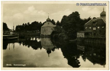 ansichtkaart: Breda, Spanjaardsgat