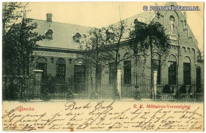 ansichtkaart: Breda, R.K. Militairen-Vereeniging