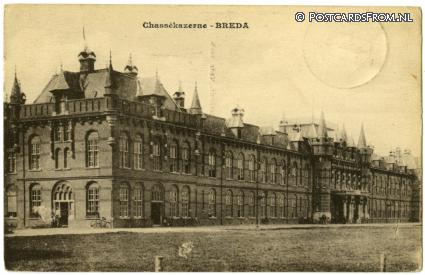 ansichtkaart: Breda, Chassekazerne
