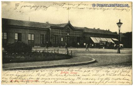 ansichtkaart: Breda, Station