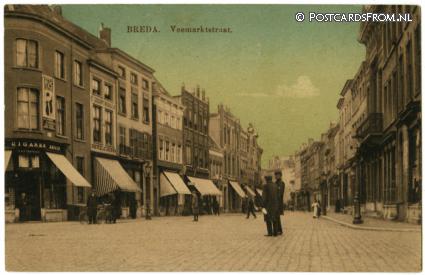 ansichtkaart: Breda, Veemarktstraat