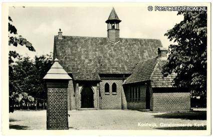 ansichtkaart: Kootwijk, Gereformeerde Kerk