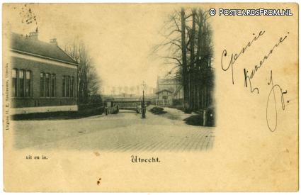 Utrecht, Uit en in ansichtkaart: Utrecht, Uit en in