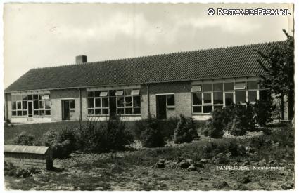 ansichtkaart: Pannerden, Kleuterschool