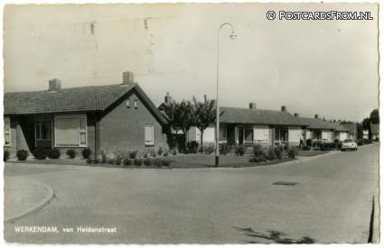 Werkendam, van Heldenstraat ansichtkaart: Werkendam, van Heldenstraat