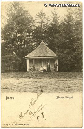 ansichtkaart: Baarn, Blauwe Koepel