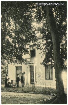 ansichtkaart: Baarn, Rusthuis v.h. Leger des Heils. Heemstralaan