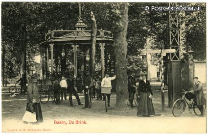 ansichtkaart: Baarn, De Brink