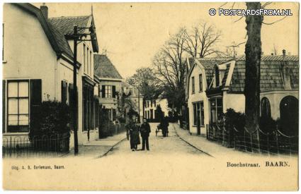 ansichtkaart: Baarn, Boschstraat