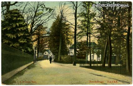 ansichtkaart: Baarn, Boschstraat