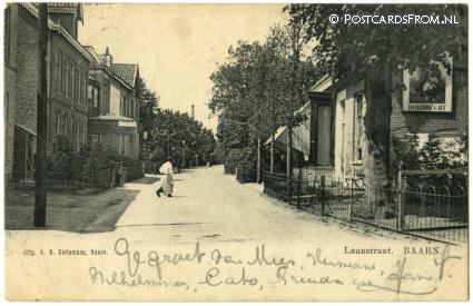 ansichtkaart: Baarn, Laanstraat