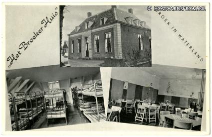 Broek in Waterland, Het Broekerhuis ansichtkaart: Broek in Waterland, Het Broekerhuis