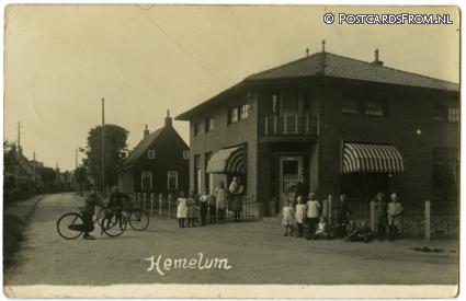 ansichtkaart: Hemelum, --