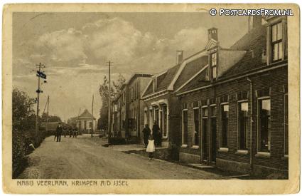 Krimpen ad IJssel, Nabij Veerlaan ansichtkaart: Krimpen ad IJssel, Nabij Veerlaan