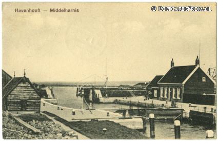 Middelharnis, Havenhooft ansichtkaart: Middelharnis, Havenhooft