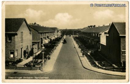 Vlaardingerambacht, Narcisstraat ansichtkaart: Vlaardingerambacht, Narcisstraat