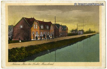ansichtkaart: Maasland, Nieuw Huis ter Lucht