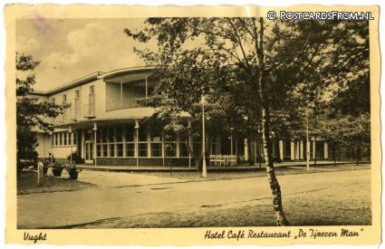 ansichtkaart: Vught, Hotel Cafe Restaurant 'De IJzeren Man'