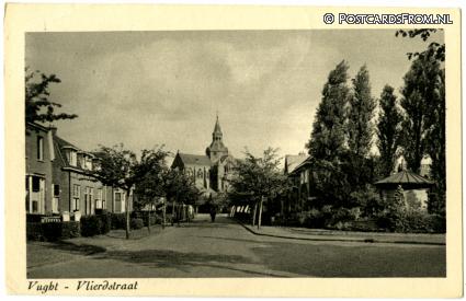 ansichtkaart: Vught, Vlierdstraat