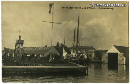 ansichtkaart: Oude Wetering, Hotel Jachthaven 'De Brasem'