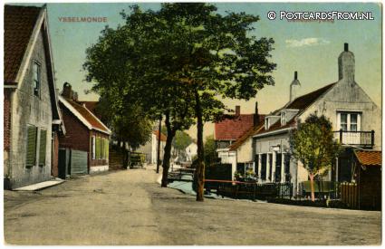 IJsselmonde, Benedenryweg ansichtkaart: IJsselmonde, Benedenryweg